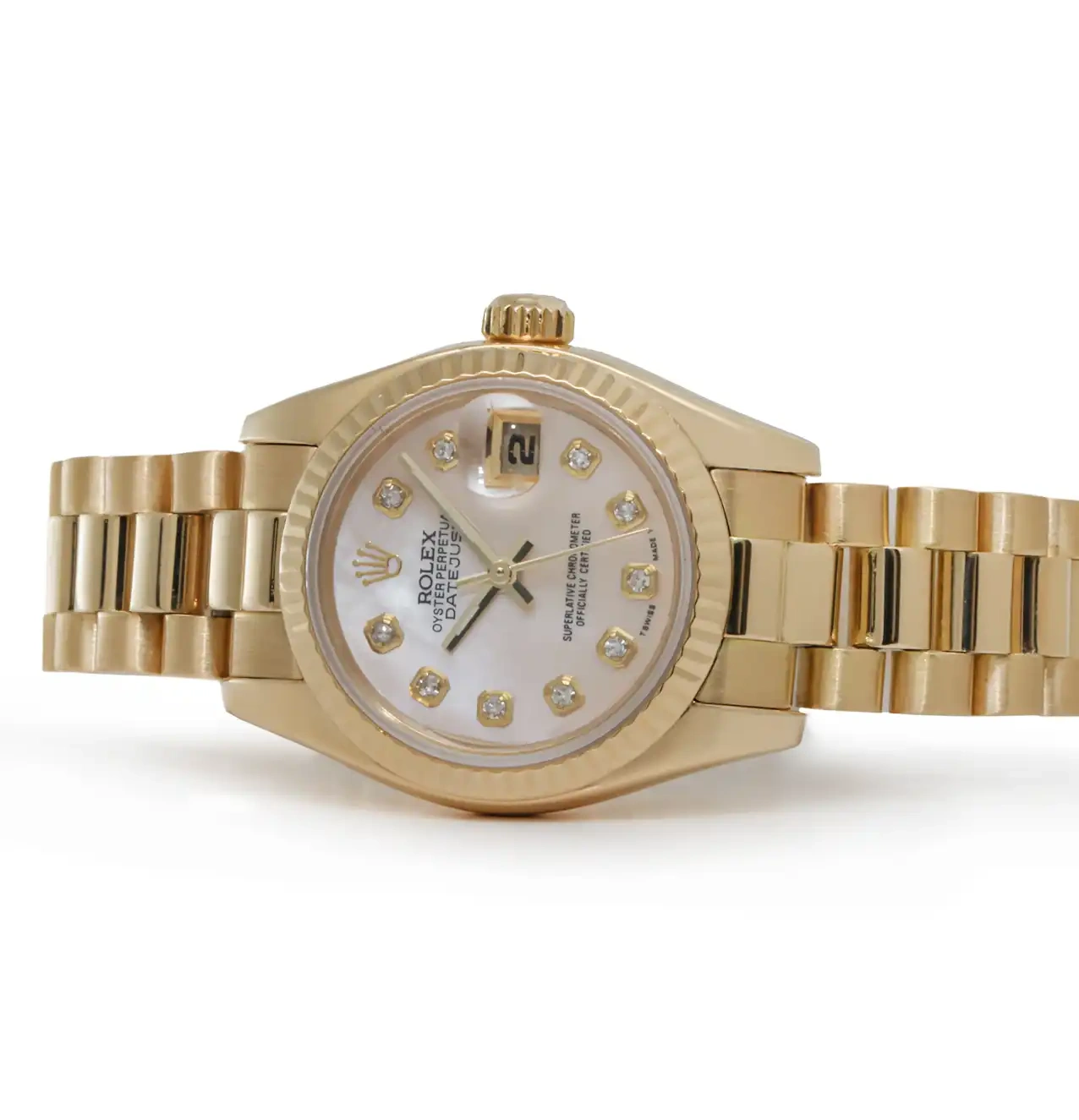 Yellow Gold Rolex Datejust 179178