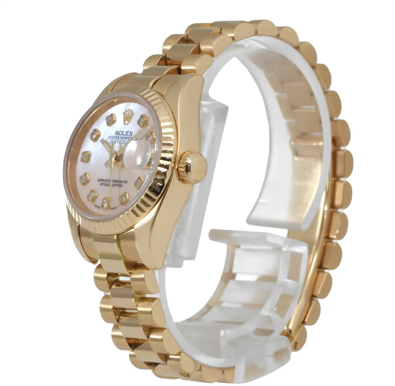 Yellow Gold Rolex Datejust 179178