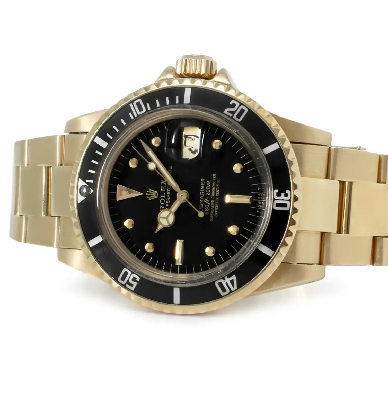 Yellow Gold Rolex Submariner 1680