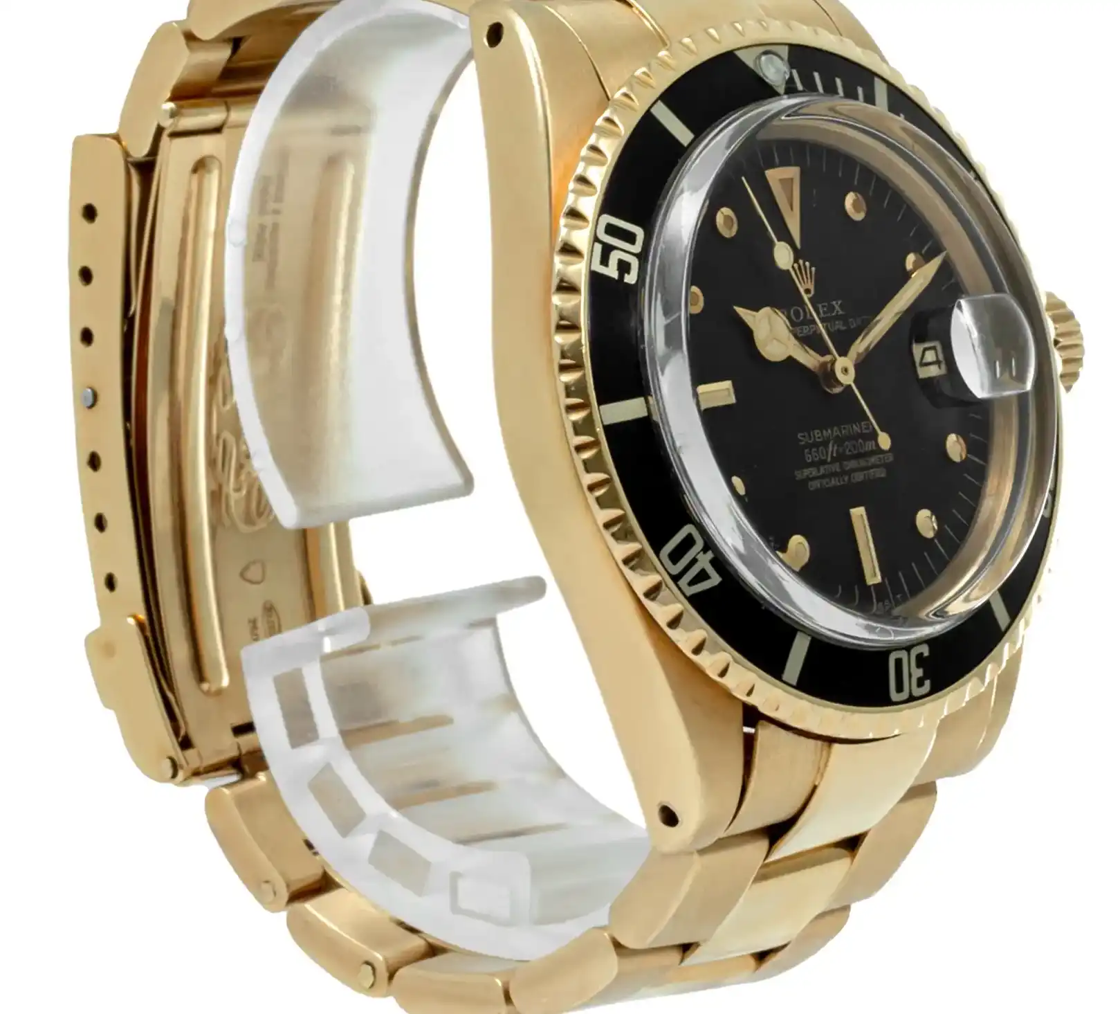 Yellow Gold Rolex Submariner 1680