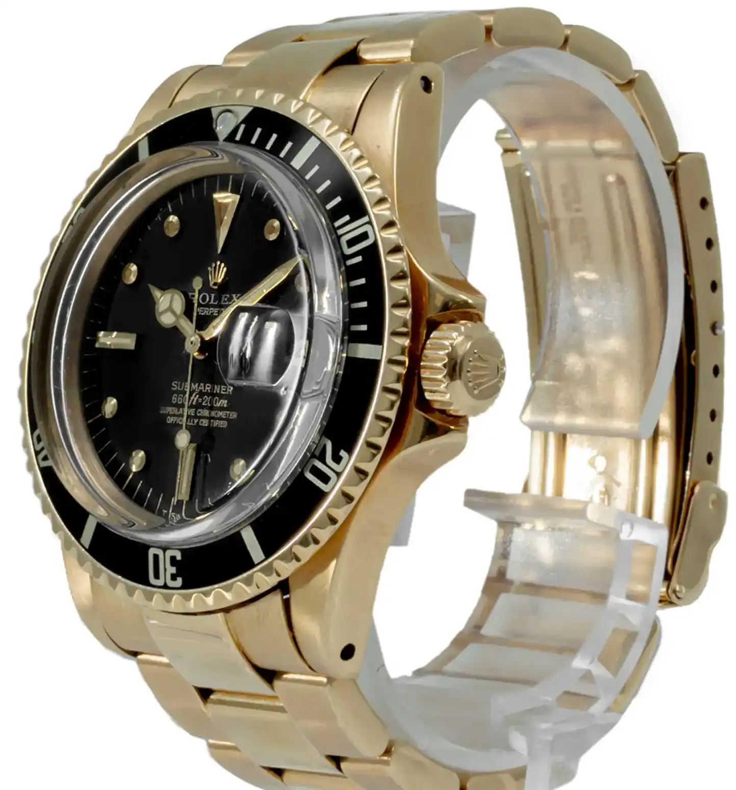 Yellow Gold Rolex Submariner 1680