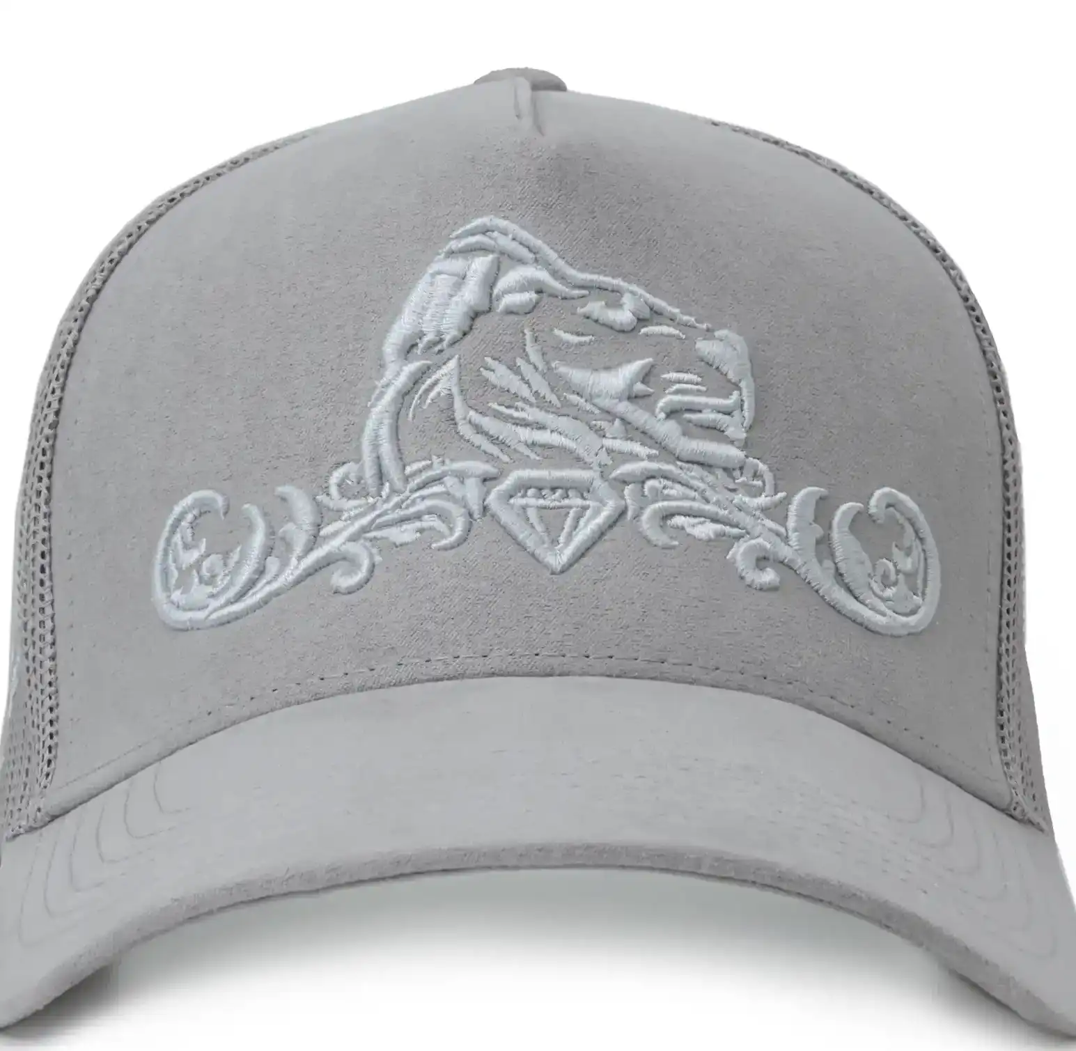 Presitigious Jewellers Trucker Cap – Grey   Grey