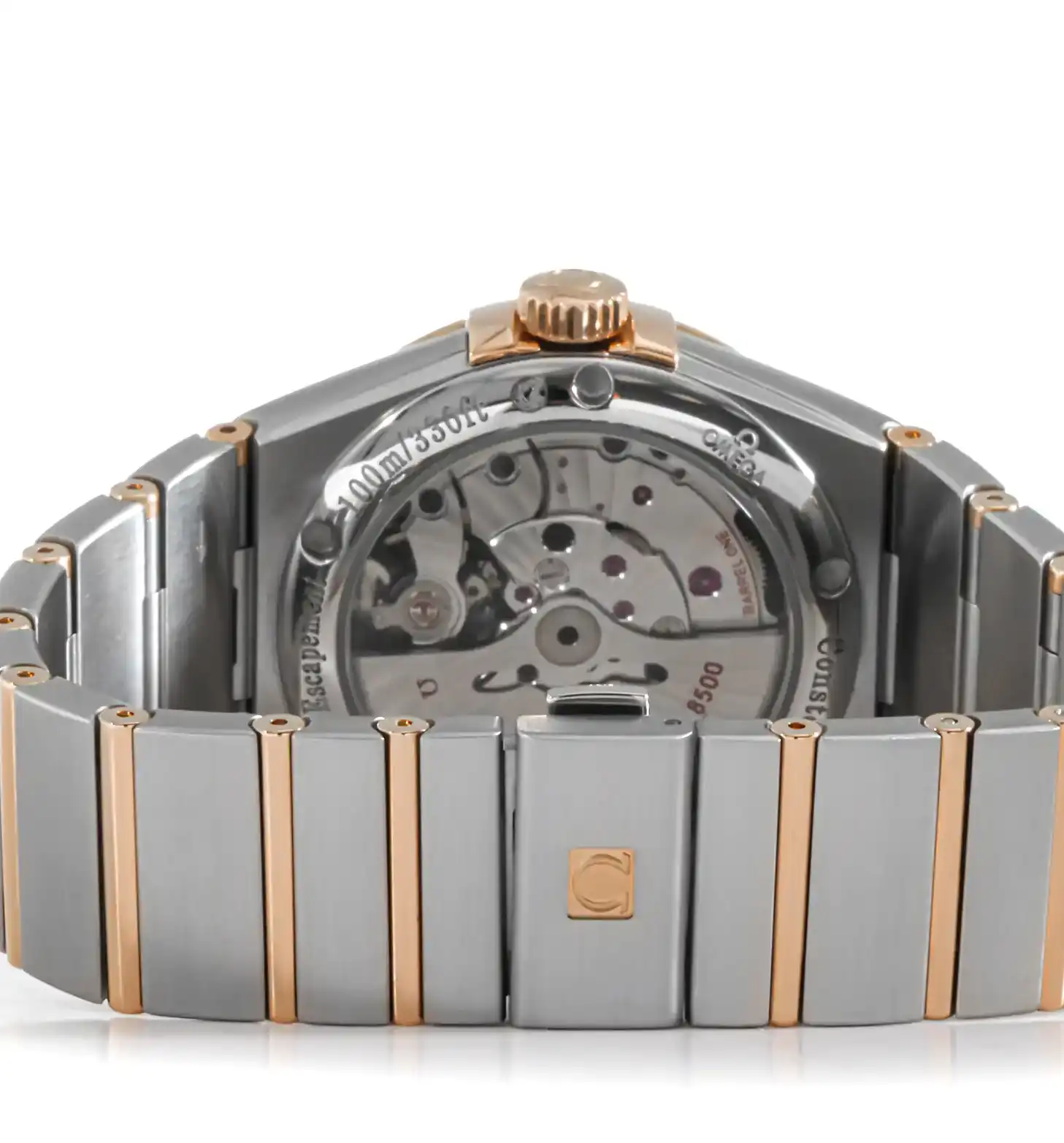 Stainless Steel & Rose Gold Omega Constellation Co-Axial Master Chronometer 123.20.38.21.03.001