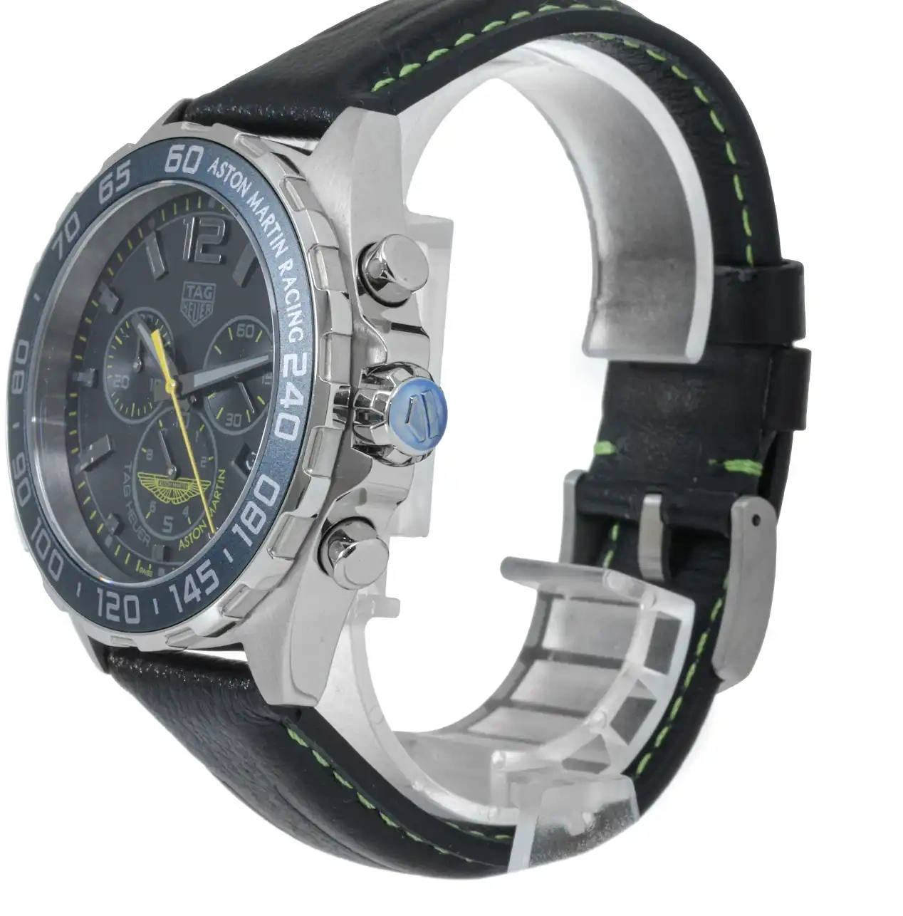 Stainless Steel Tag Heuer Watch Aston Martin Formula 1 Chronograph CAZ101P.FC8245