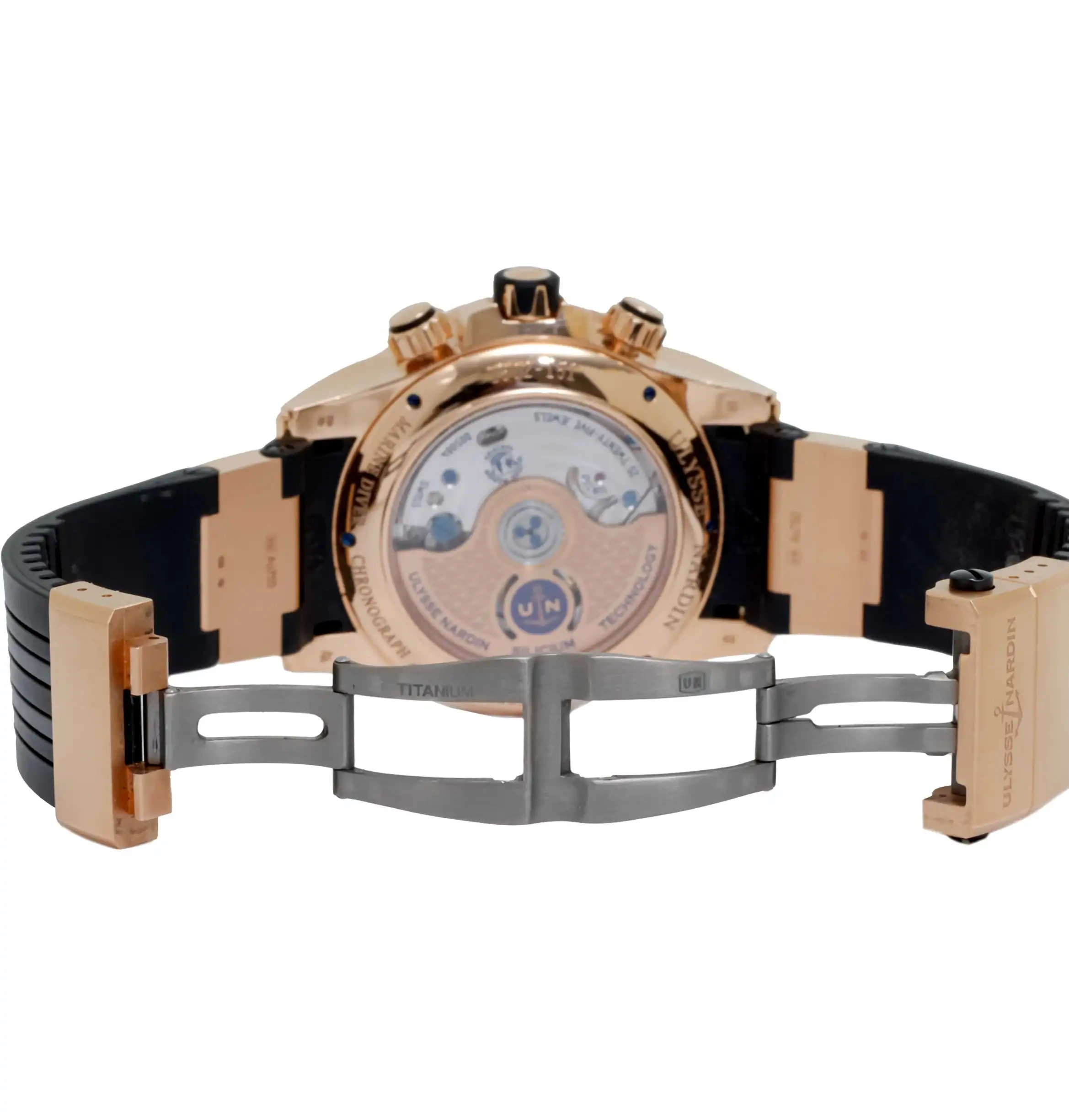 Ulysse Nardin Diver Chronograph 1502-151-92 Rubber