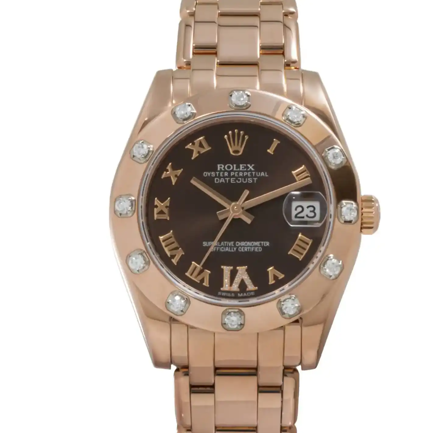 Rolex Datejust 81315 Rose Gold