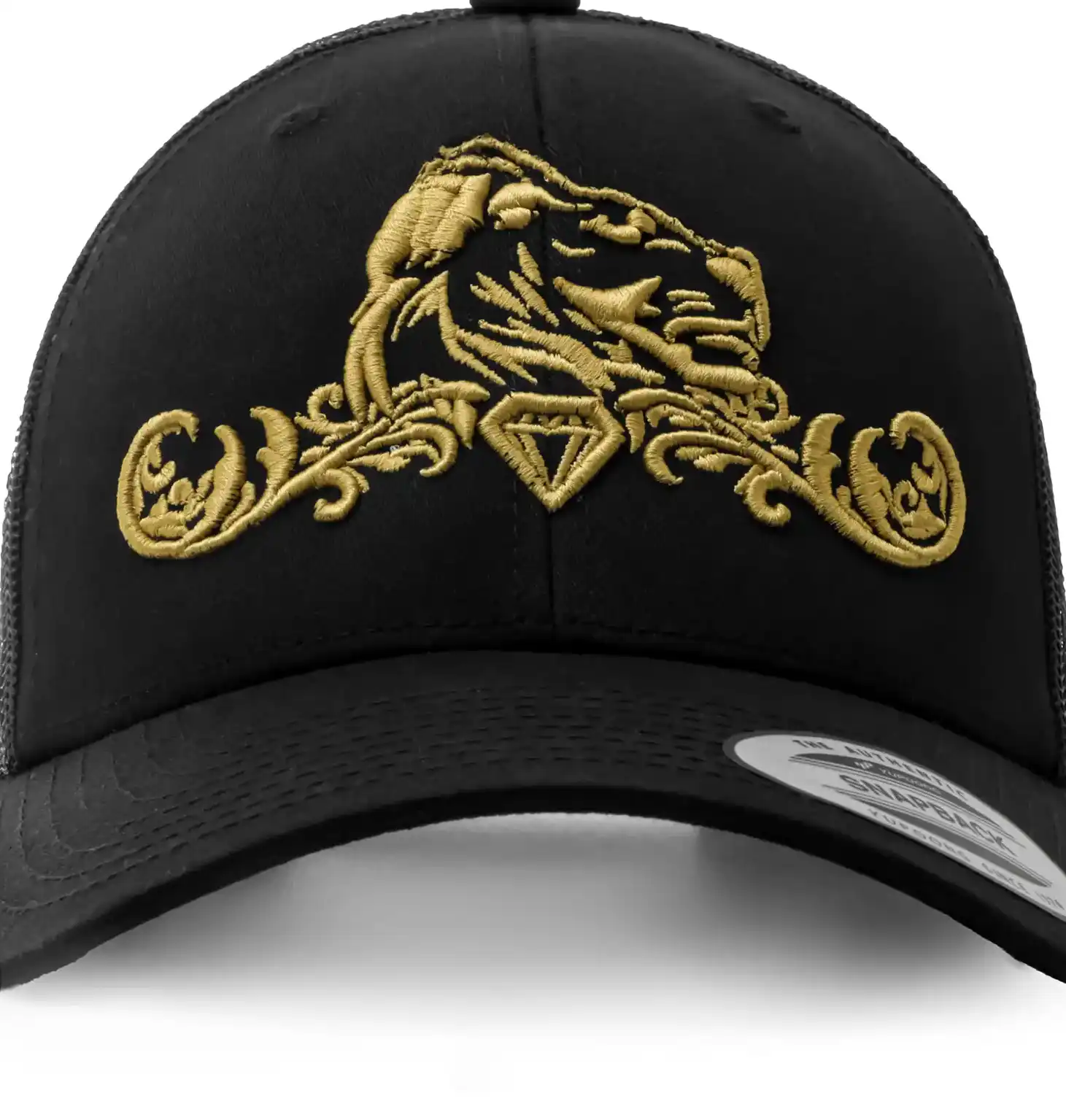 Presitigious Jewellers Trucker Cap – Gold   Black