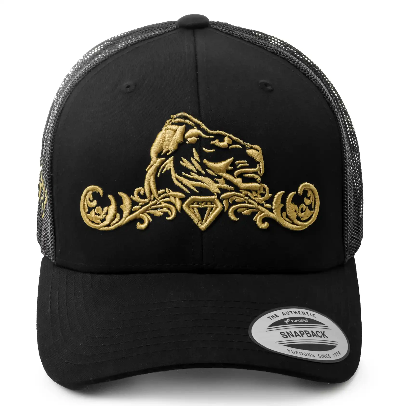 Presitigious Jewellers Trucker Cap – Gold   Black