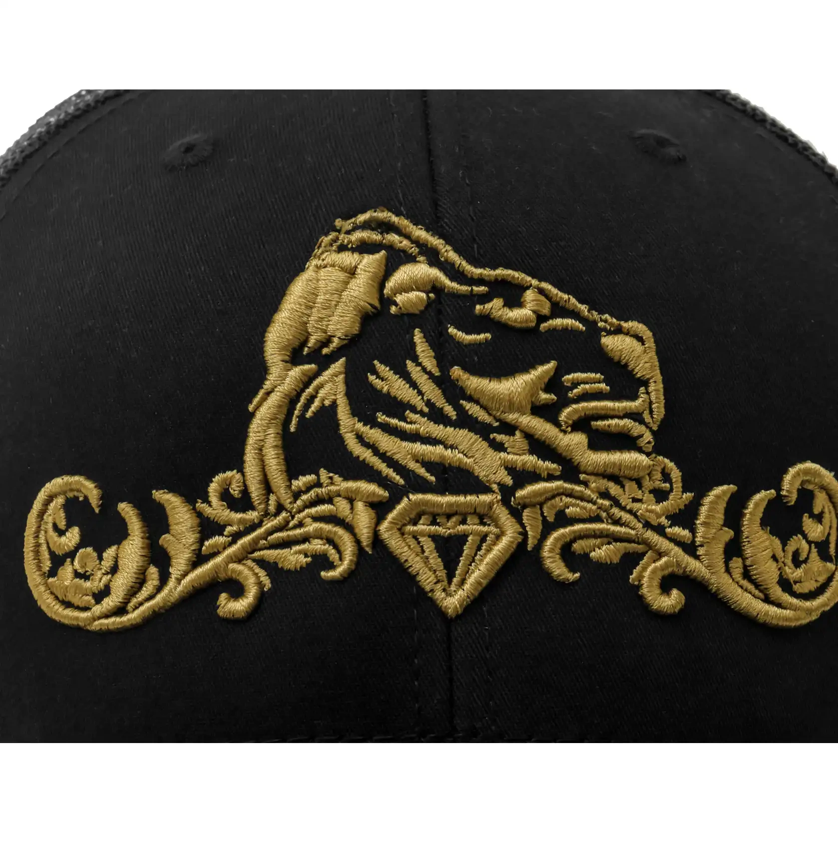 Presitigious Jewellers Trucker Cap – Gold   Black