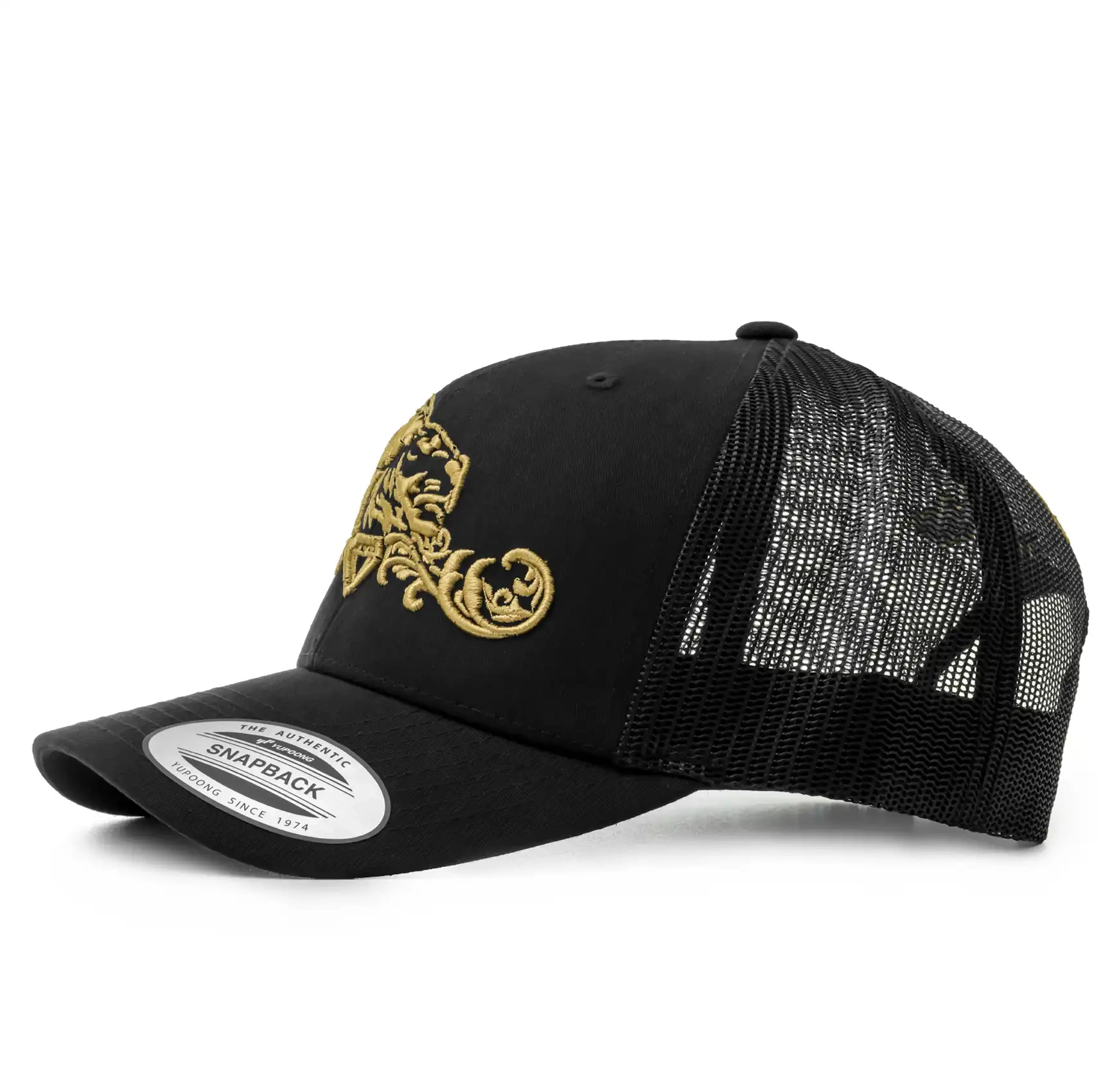 Presitigious Jewellers Trucker Cap – Gold   Black