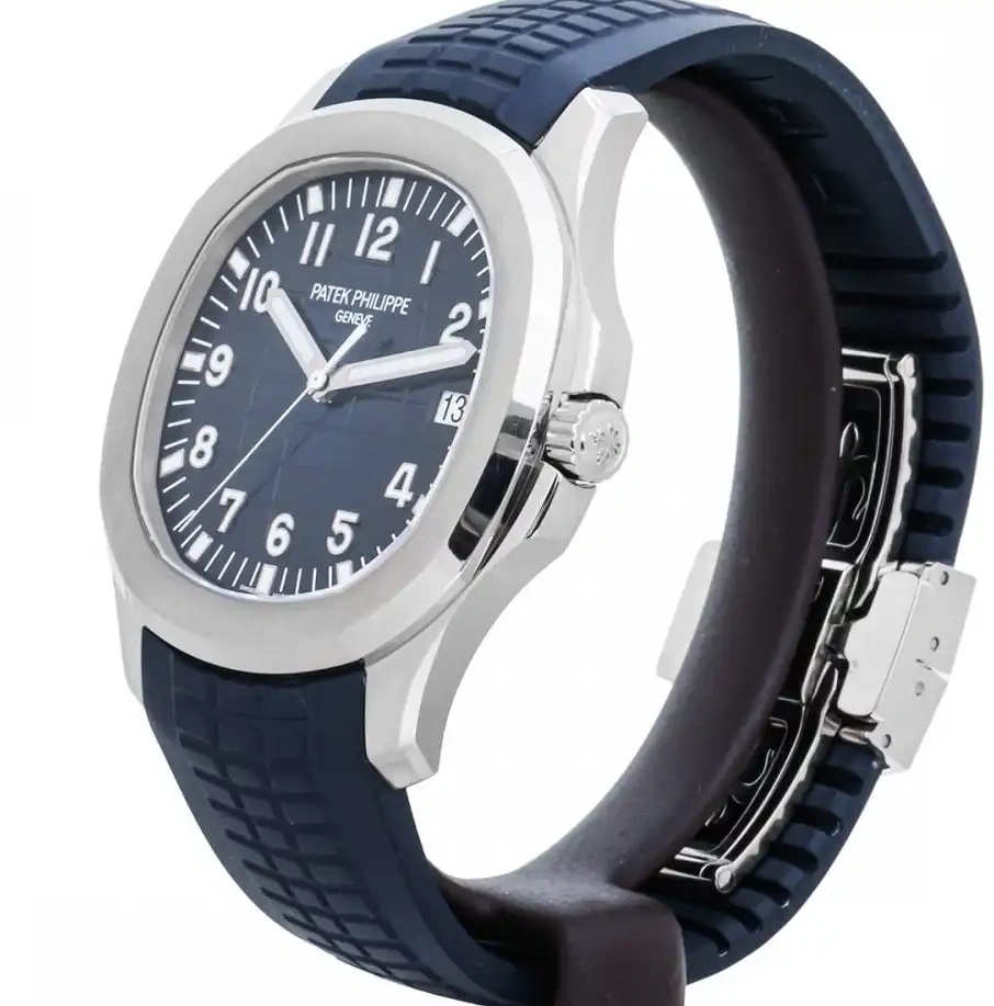 Blue Patek Philippe Aquanaut 5168g-001