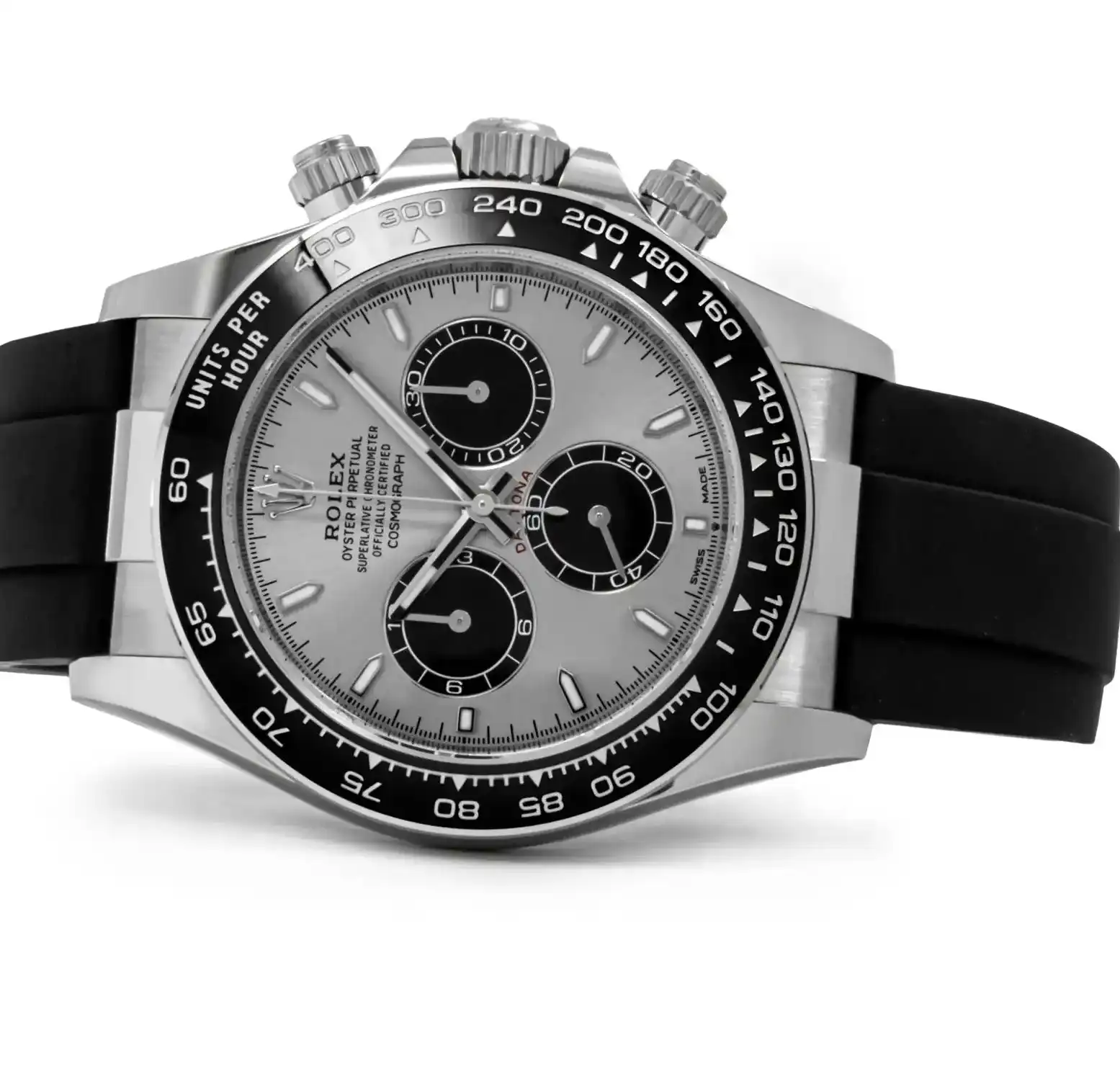 PrestigiousJewellers Rolex Daytona 126519LN Oysterflex