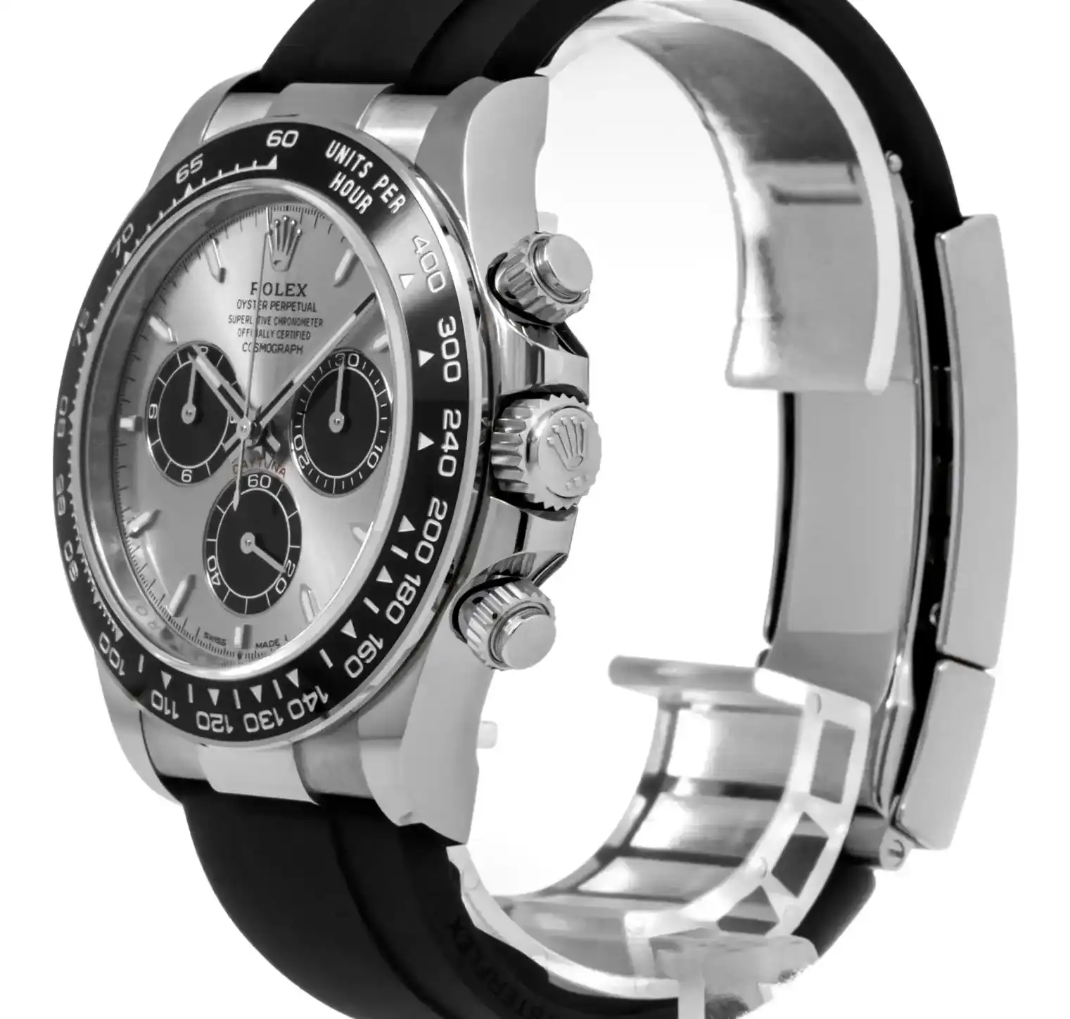 PrestigiousJewellers Rolex Daytona 126519LN Oysterflex