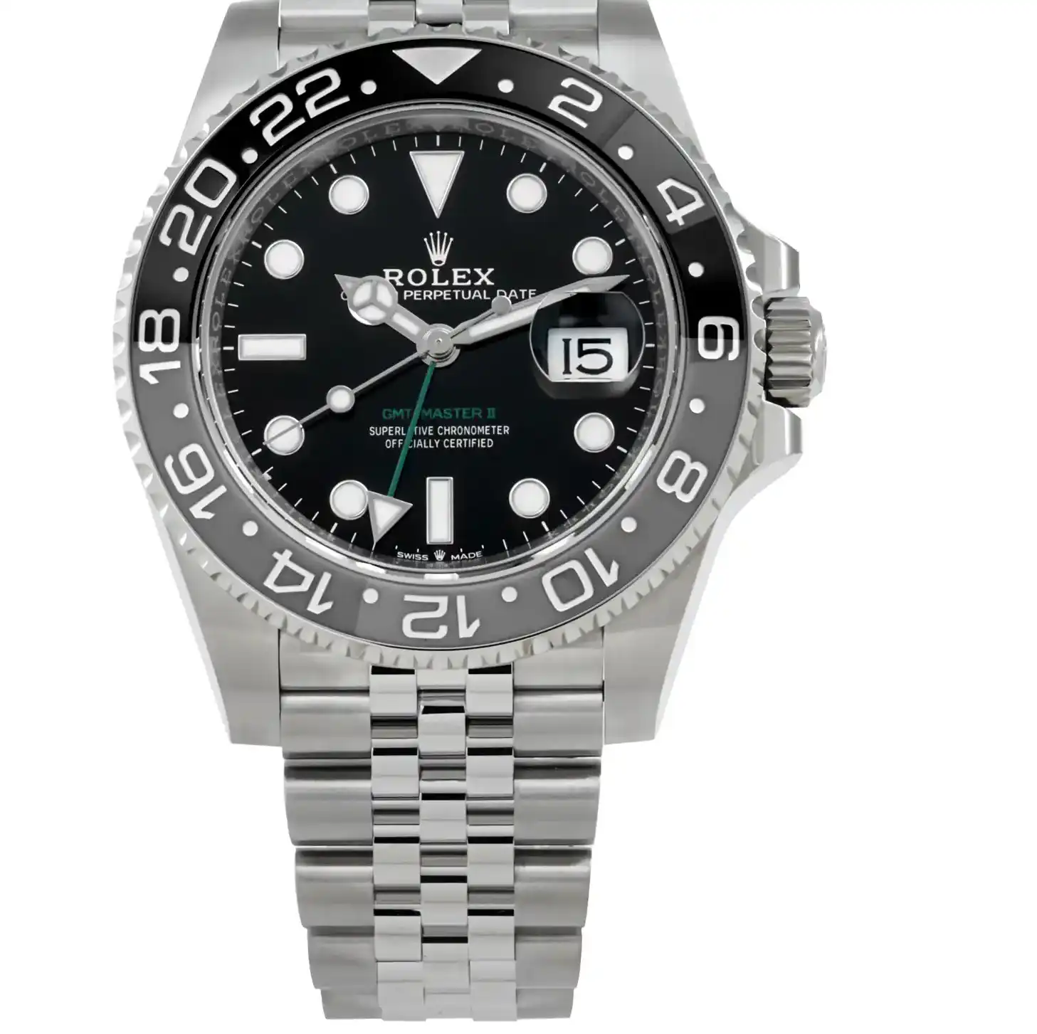 Rolex GMT-Master II 126710GRNR Yes