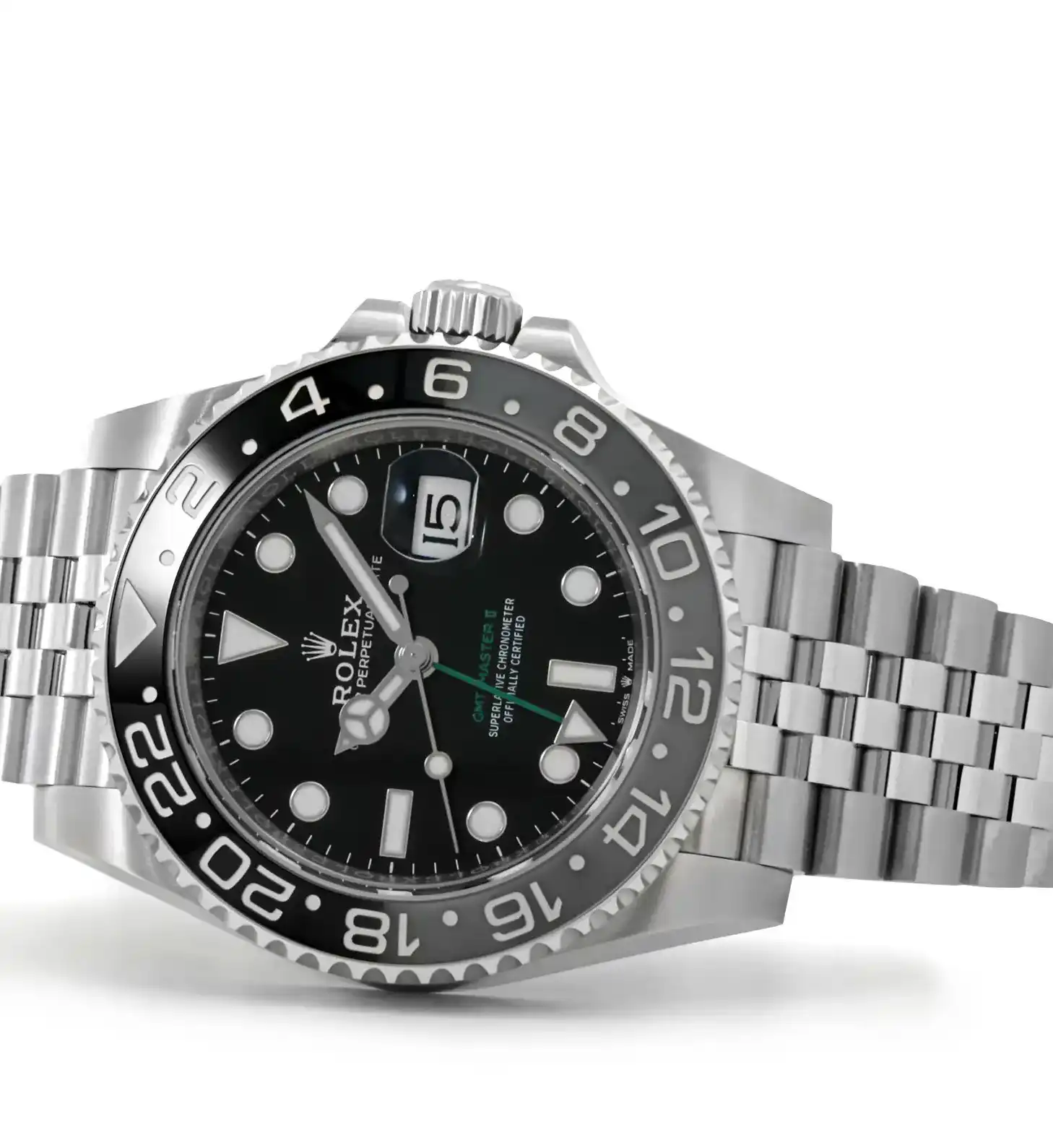 PrestigiousJewellers Rolex GMT-Master II 126710GRNR Yes