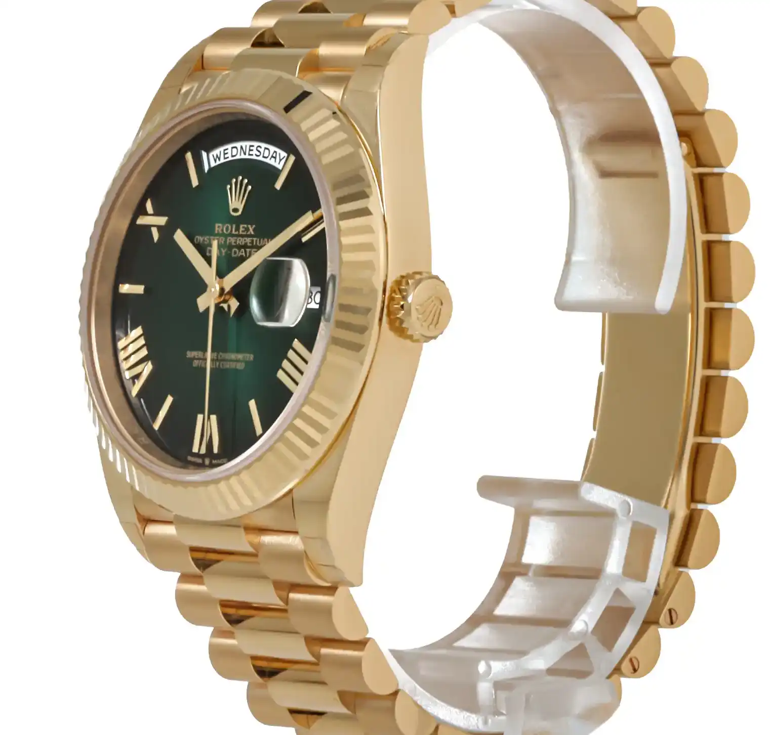 PrestigiousJewelrys Rolex Day-Date 228238 Yellow Gold