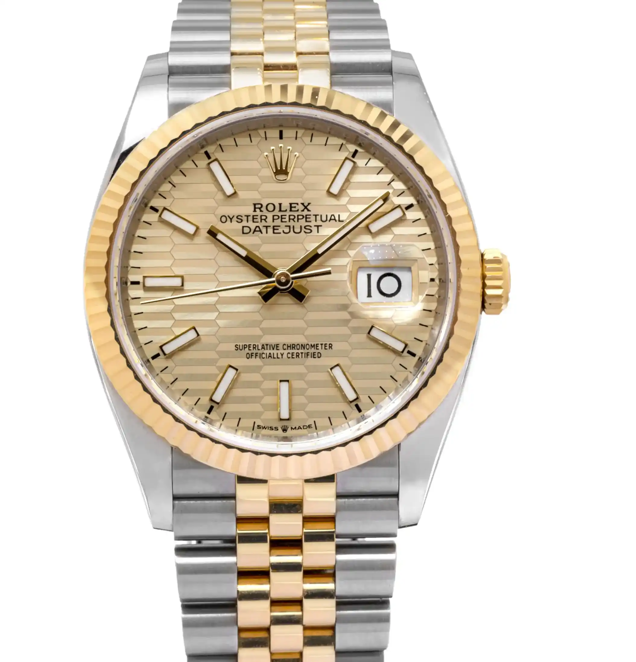 PrestigiousJewelrys Stainless Steel & Gold Rolex Datejust 126233