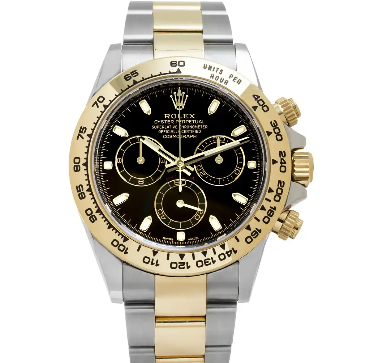 Prestigious Jewellers Rolex Daytona 116503 Stainless Steel & Yellow Gold