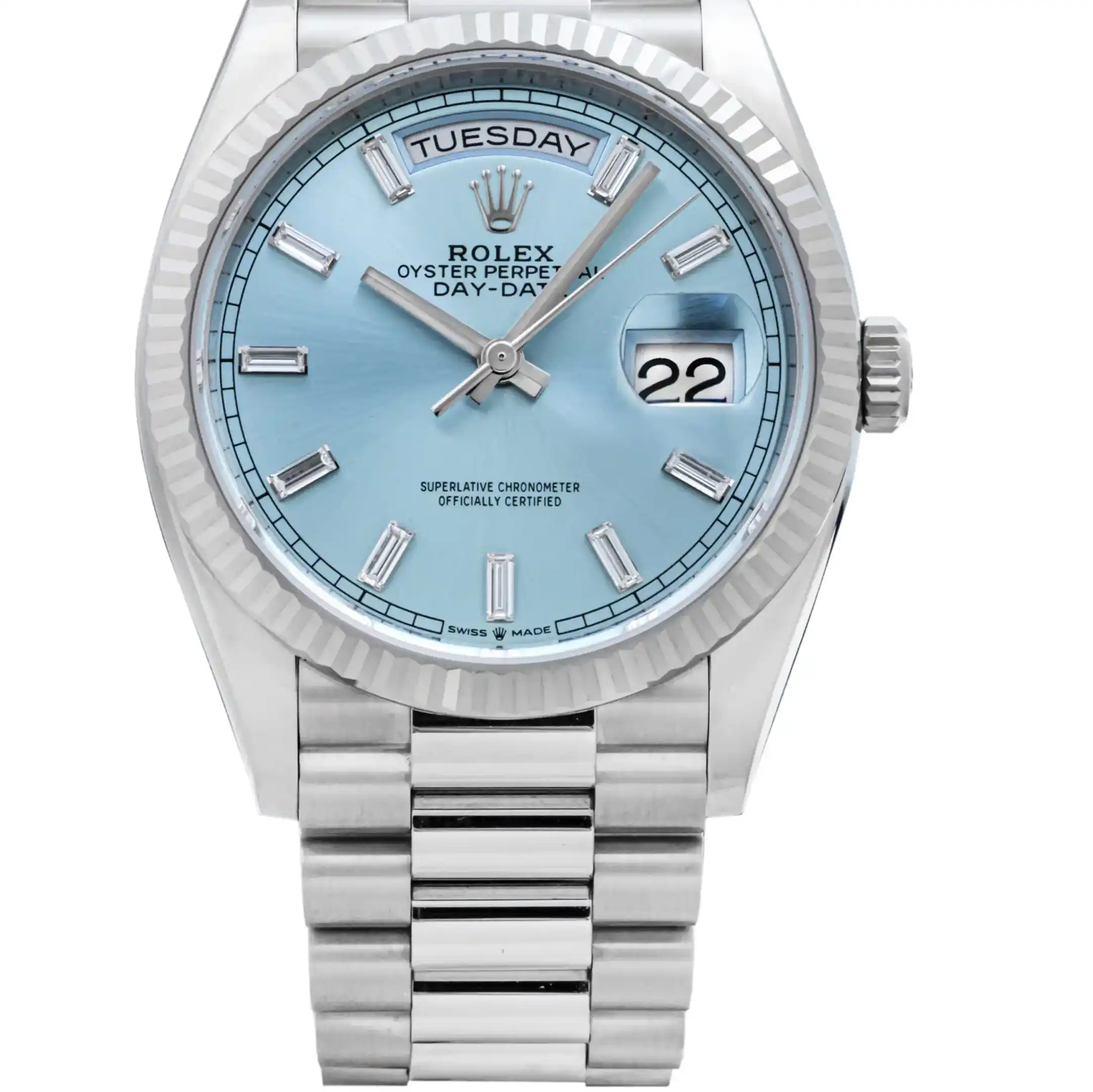 Platinum Rolex Day-Date 228236