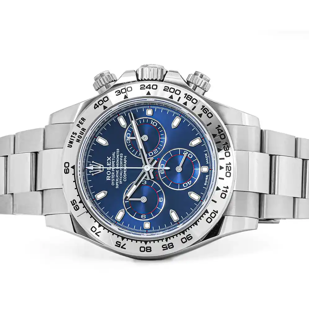 PrestigiousJewellers White Gold Rolex Daytona 116509