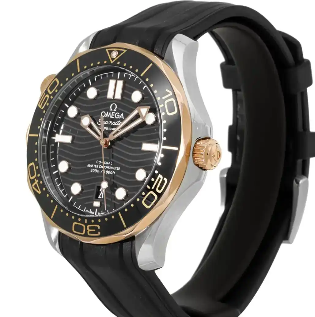 Prestigious Jewellers Rubber Omega Seamaster Diver 300M 210.22.42.20.01.002