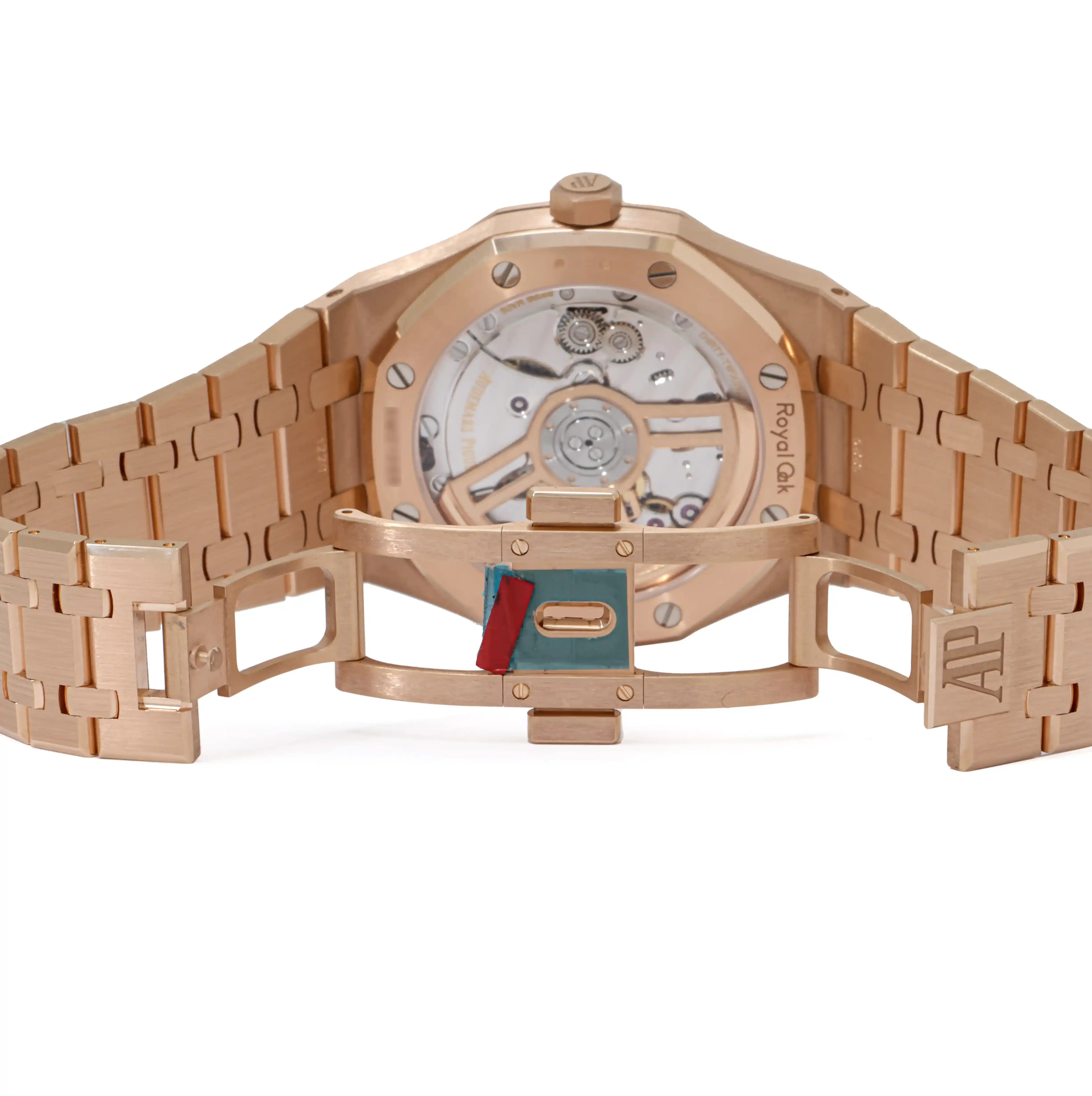 Prestigious Jewellers Rose Gold Audemars Piguet Royal Oak 15500OR