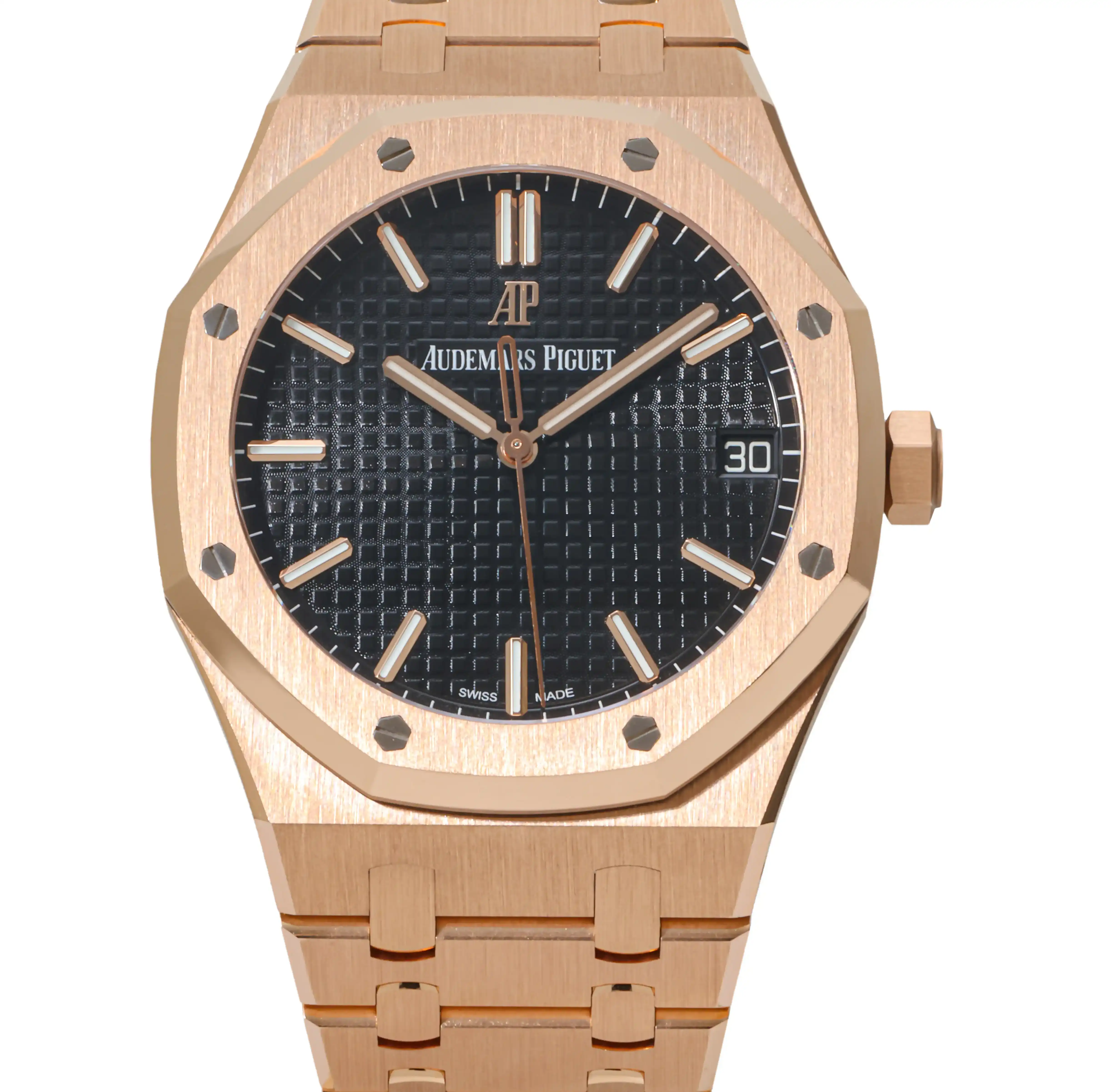 PrestigiousJewelrys Rose Gold Audemars Piguet Royal Oak 15500OR