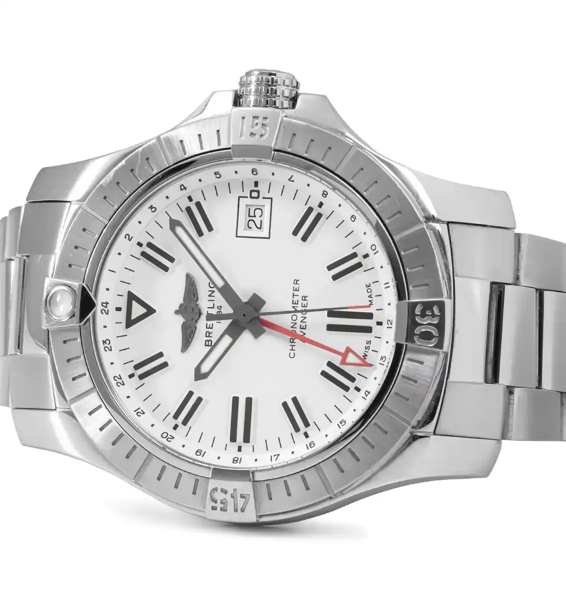 PrestigiousJewelrys Breitling Avenger A32397 Stainless Steel