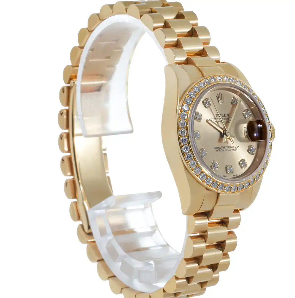 Prestigious Jewelrys Rolex Datejust 179138 Gold