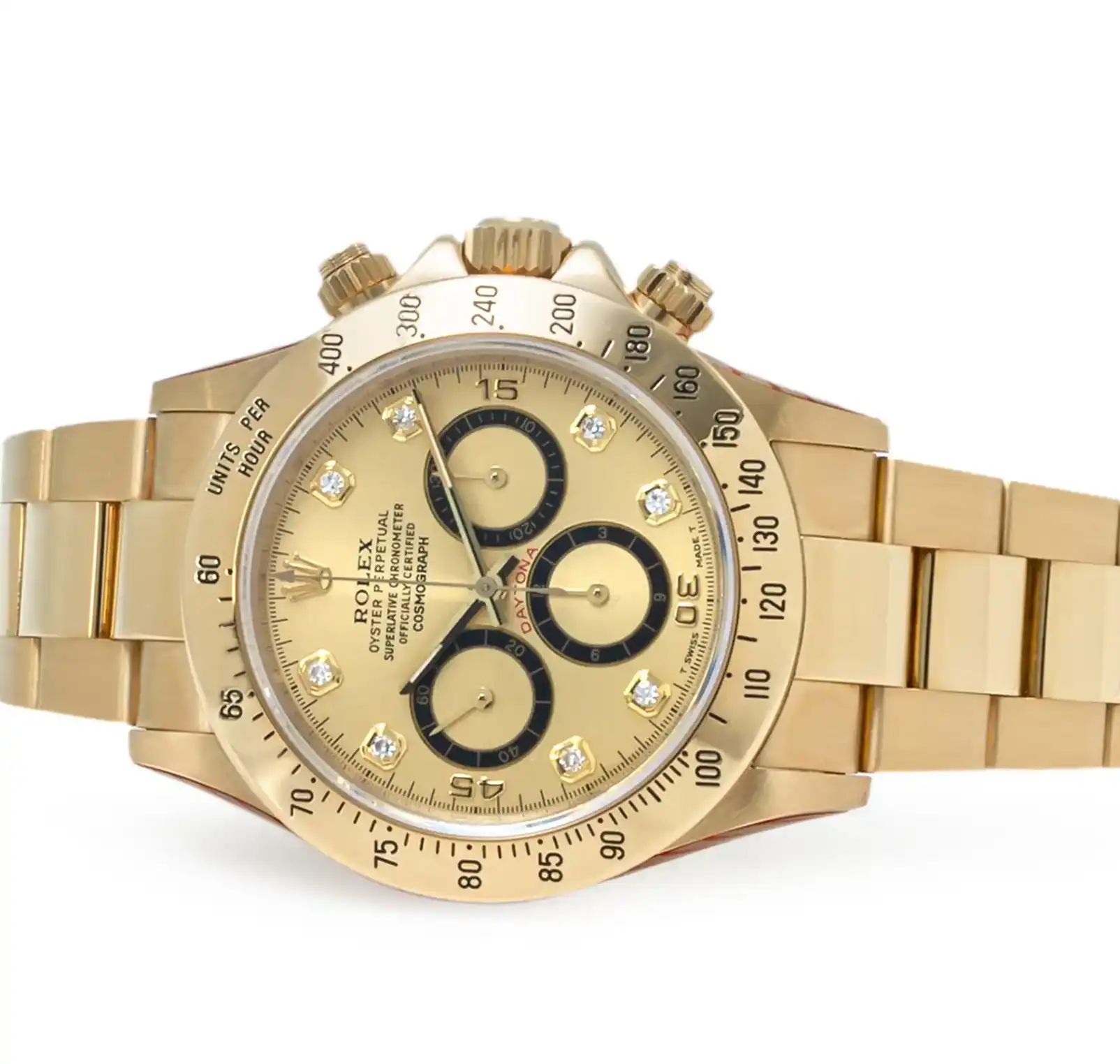 PrestigiousJewellers Rolex Daytona 16528 Yellow Gold