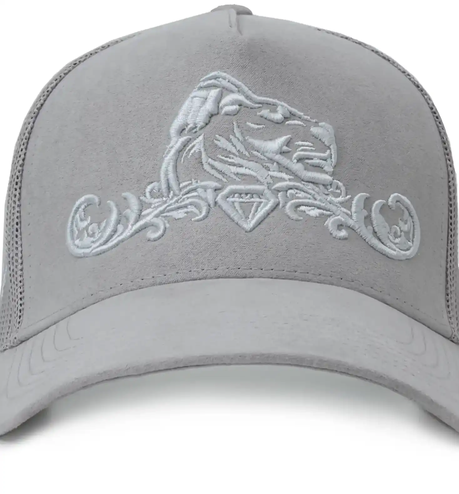 Presitigious Jewellers Trucker Cap – Grey   Grey