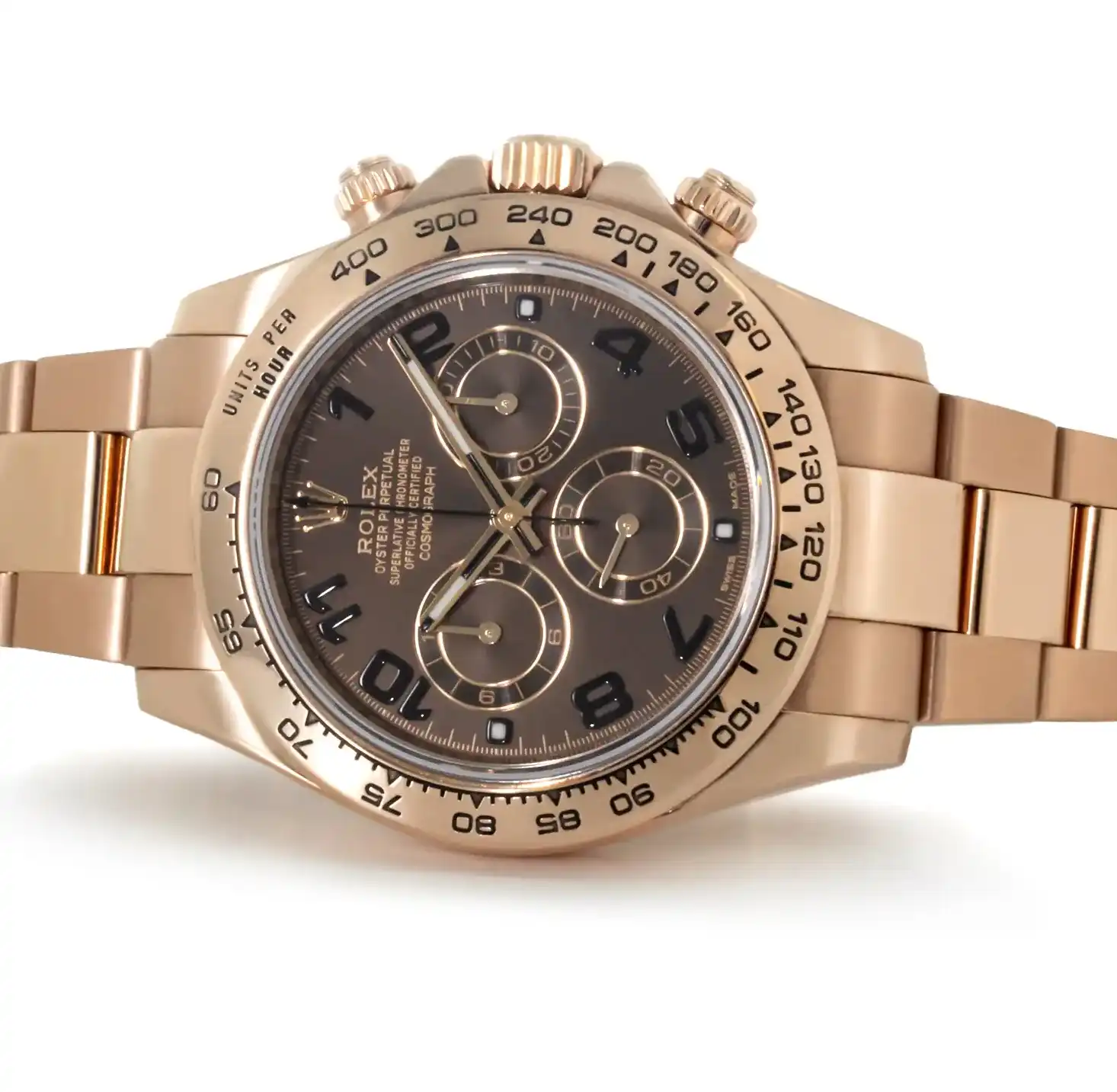 Prestigious Jewellers Rose Gold Rolex Daytona 116505