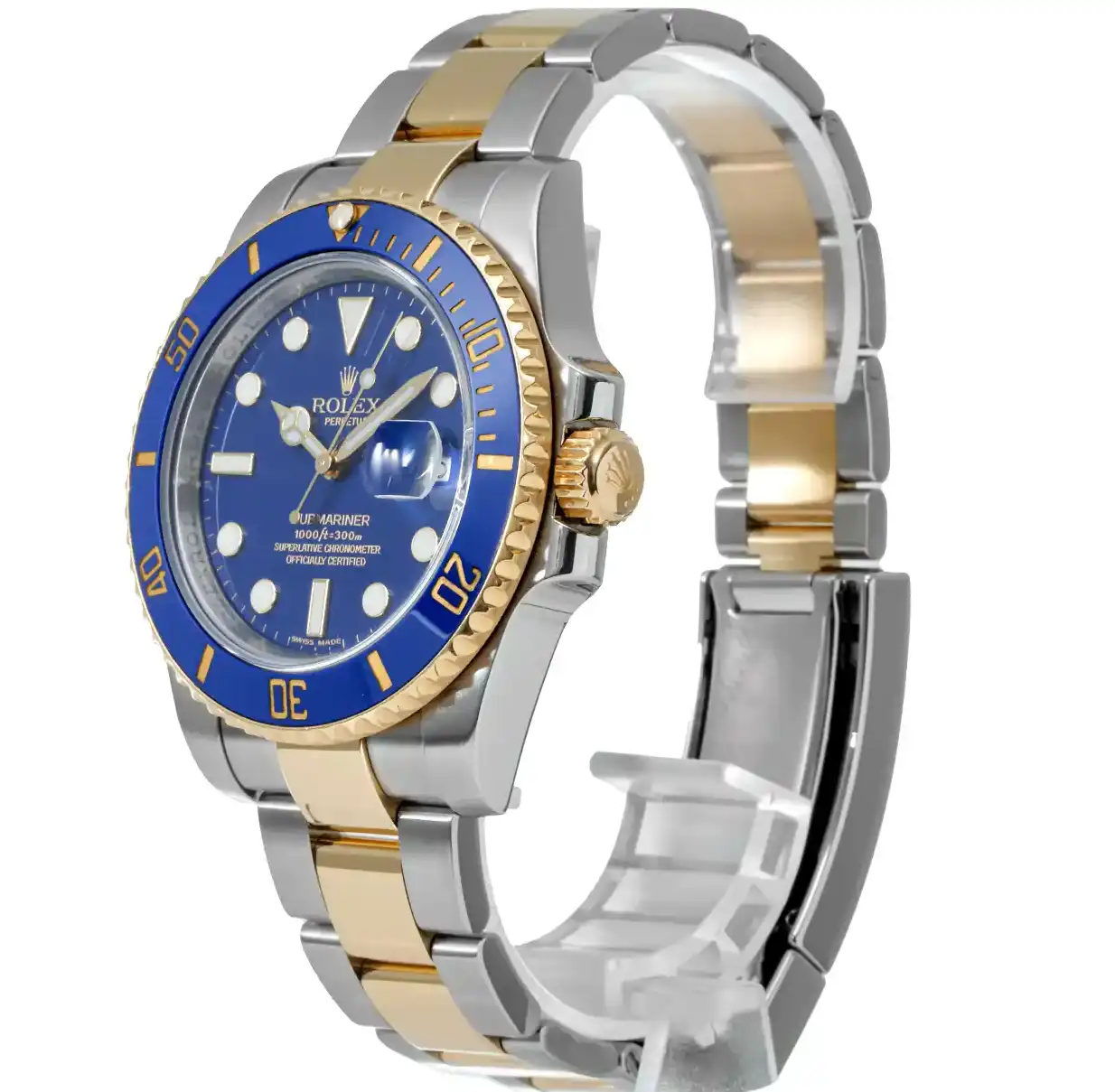 PrestigiousJewelrys Steel & Gold Rolex Submariner 116613LB