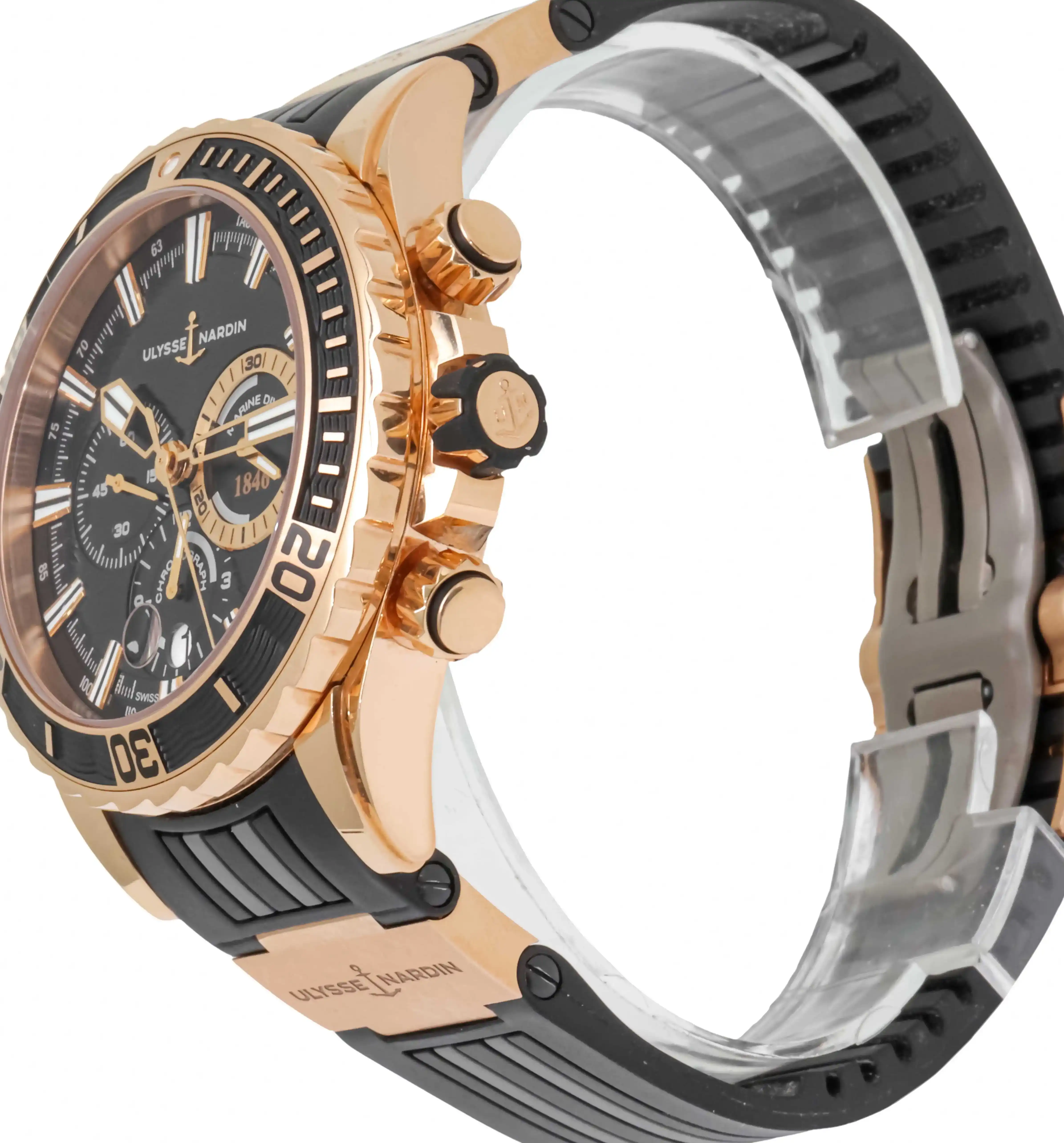 PrestigiousJewellers Yes Ulysse Nardin Diver Chronograph 1502-151-92