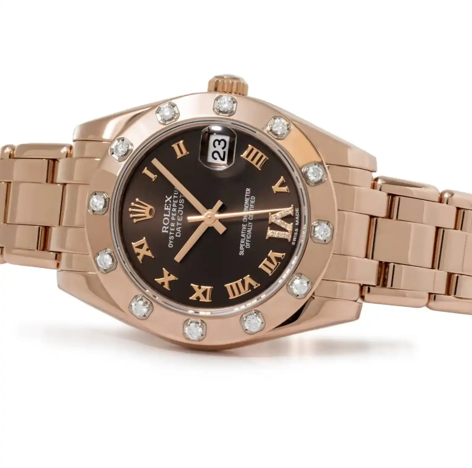 PrestigiousJewellers Rolex Datejust 81315 Rose Gold