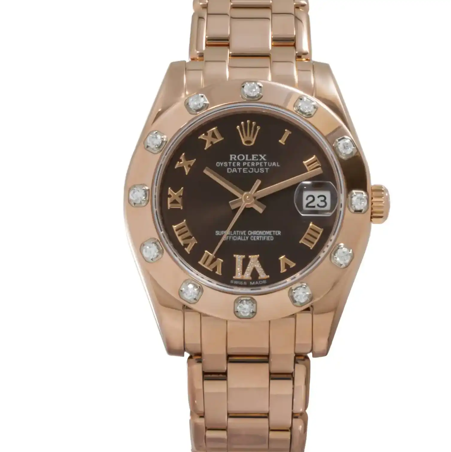 Rolex Datejust 81315 Rose Gold