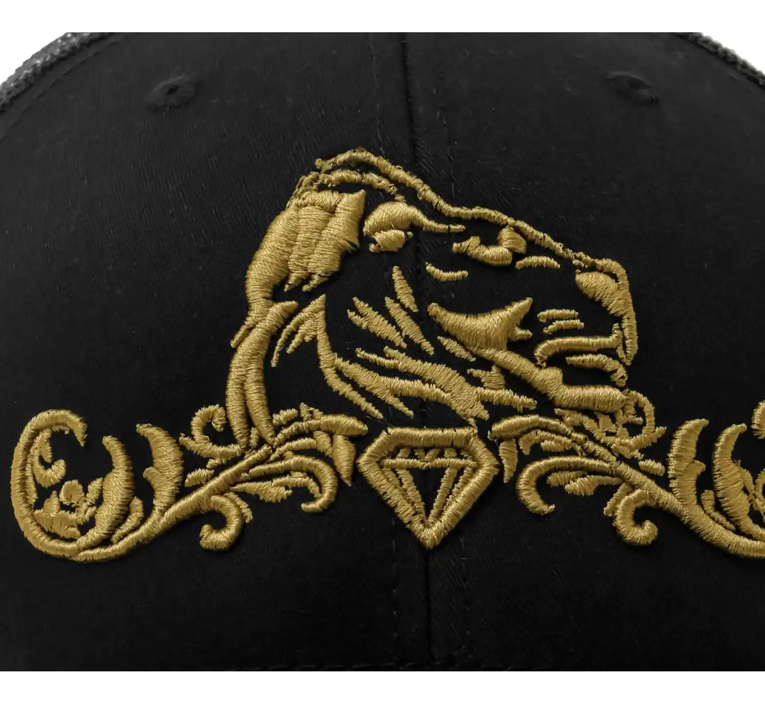 PrestigiousJewellers Presitigious Jewellers Trucker Cap – Gold   Black