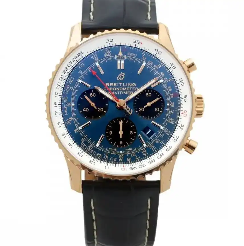 Leather Breitling Navitimer 1 B01 Chronograph RB0121211