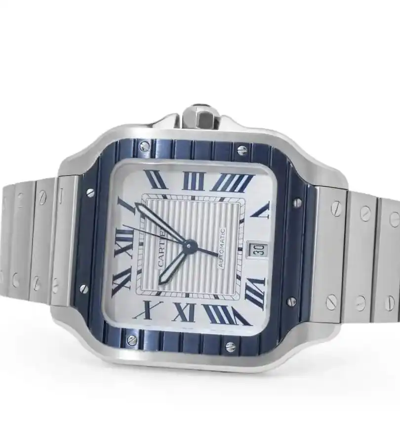 PrestigiousJewelrys Grey Cartier Santos WSSA0047