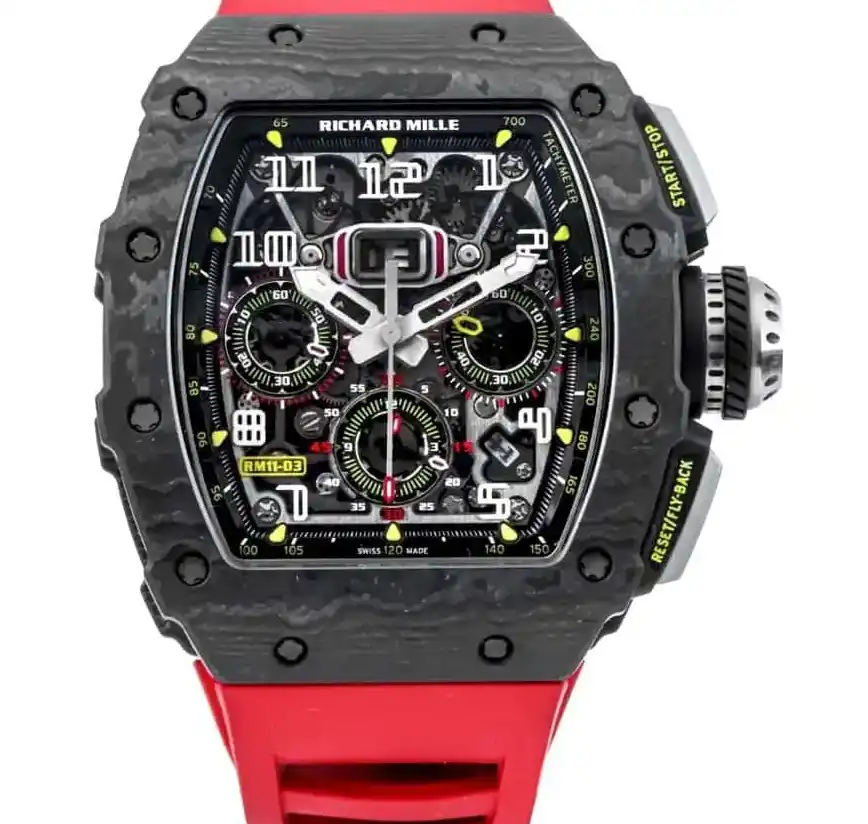 Carbon Richard Mille Flyback Chronograph RM11-03