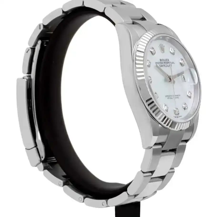 PrestigiousJewellers Stainless Steel Rolex Datejust 126234