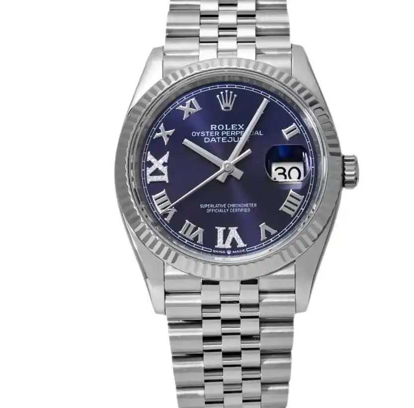 Prestigious Jewelrys Yes Rolex Datejust 126234 Purple Dial