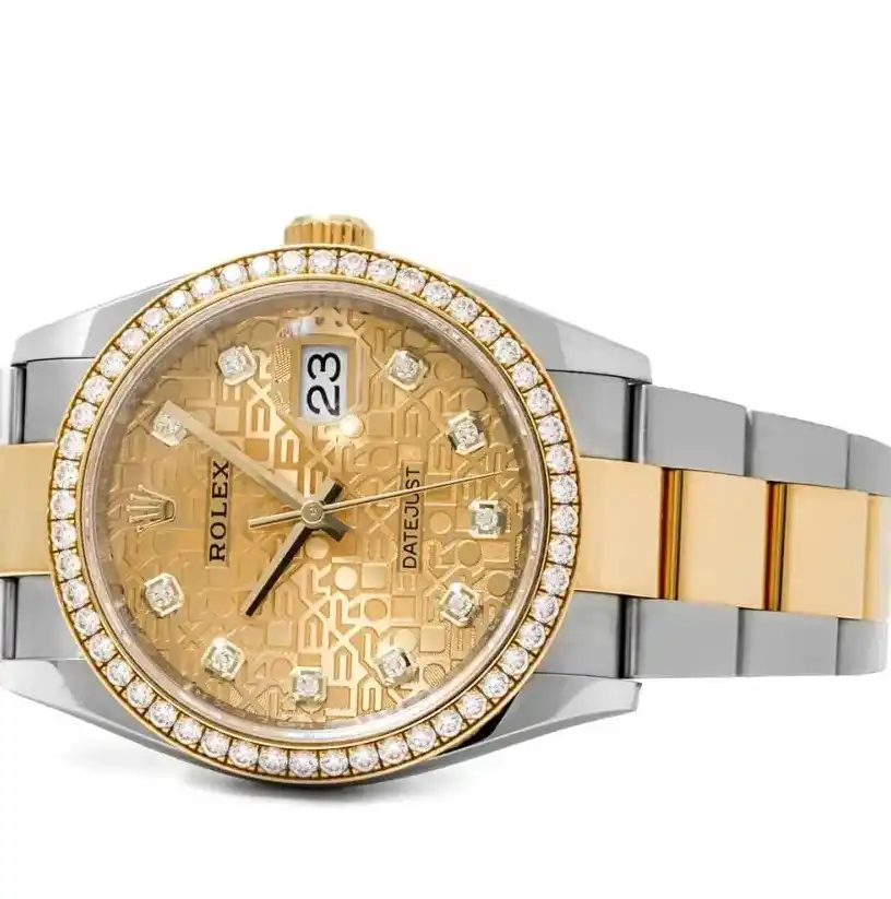 PrestigiousJewelrys Rolex Datejust 126283RBR Stainless Steel & Gold