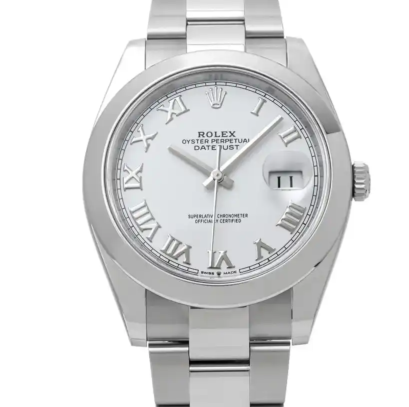 Prestigious Jewellers Rolex Datejust 126300 White