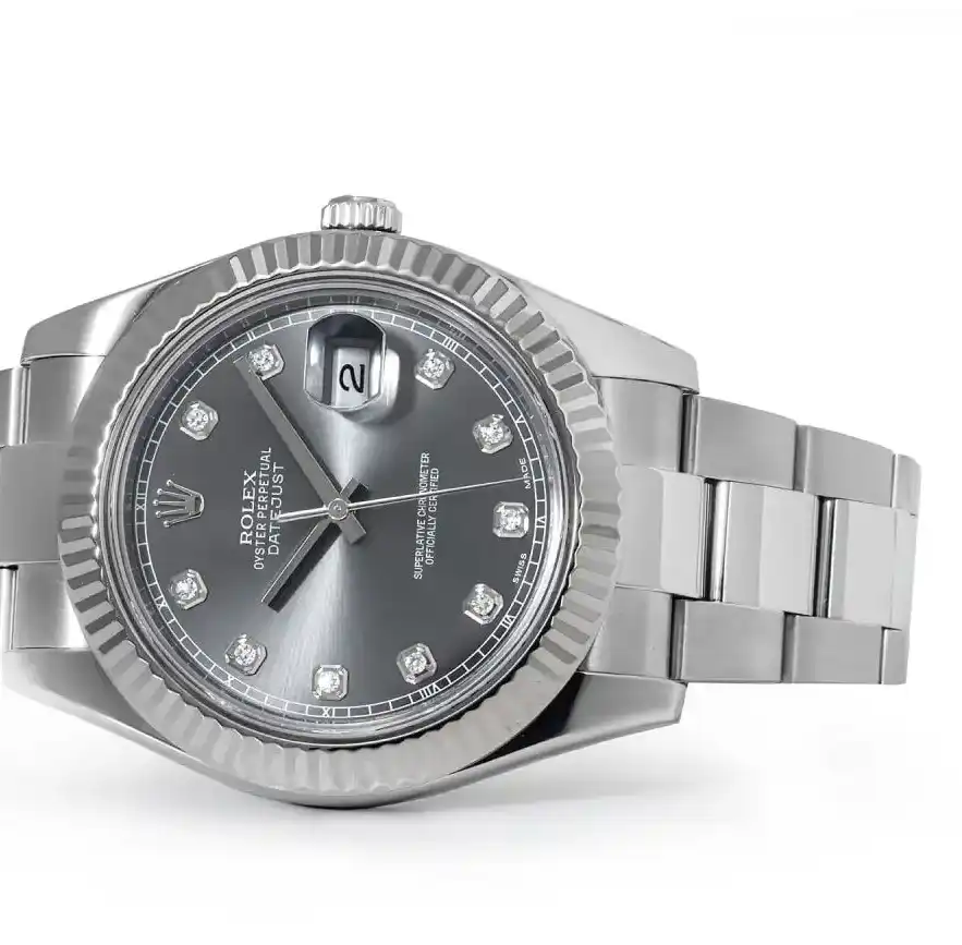 PrestigiousJewellers Stainless Steel Rolex Datejust II 116334