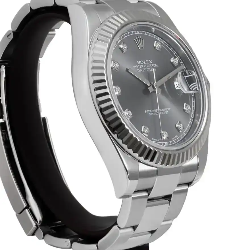 PrestigiousJewellers Stainless Steel Rolex Datejust II 116334