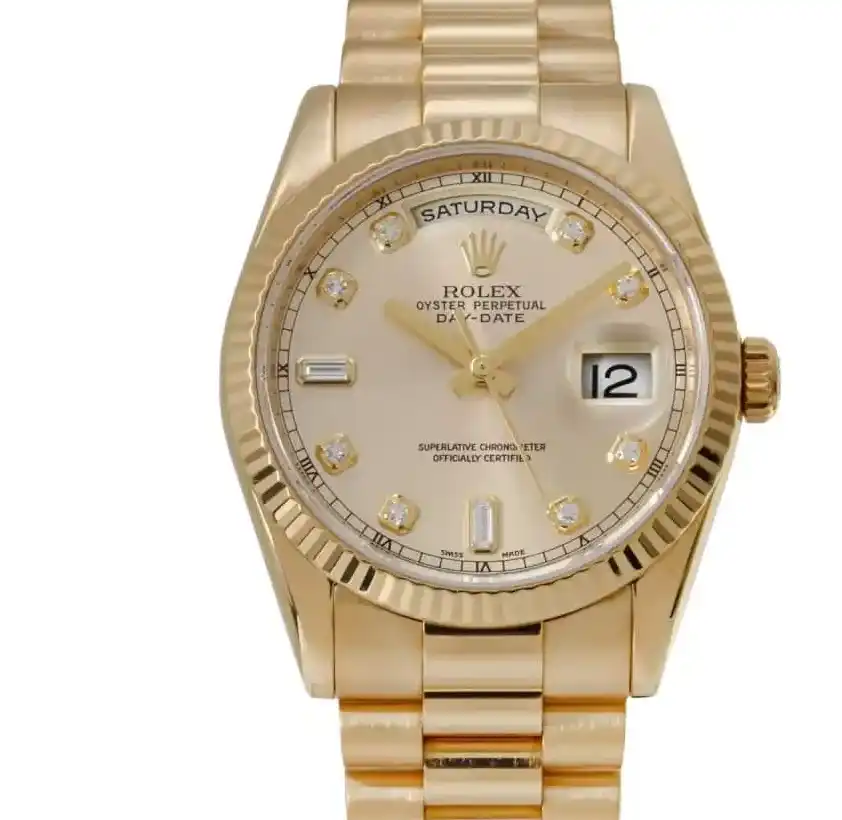 PrestigiousJewellers Rolex Day-Date 118238 Yes