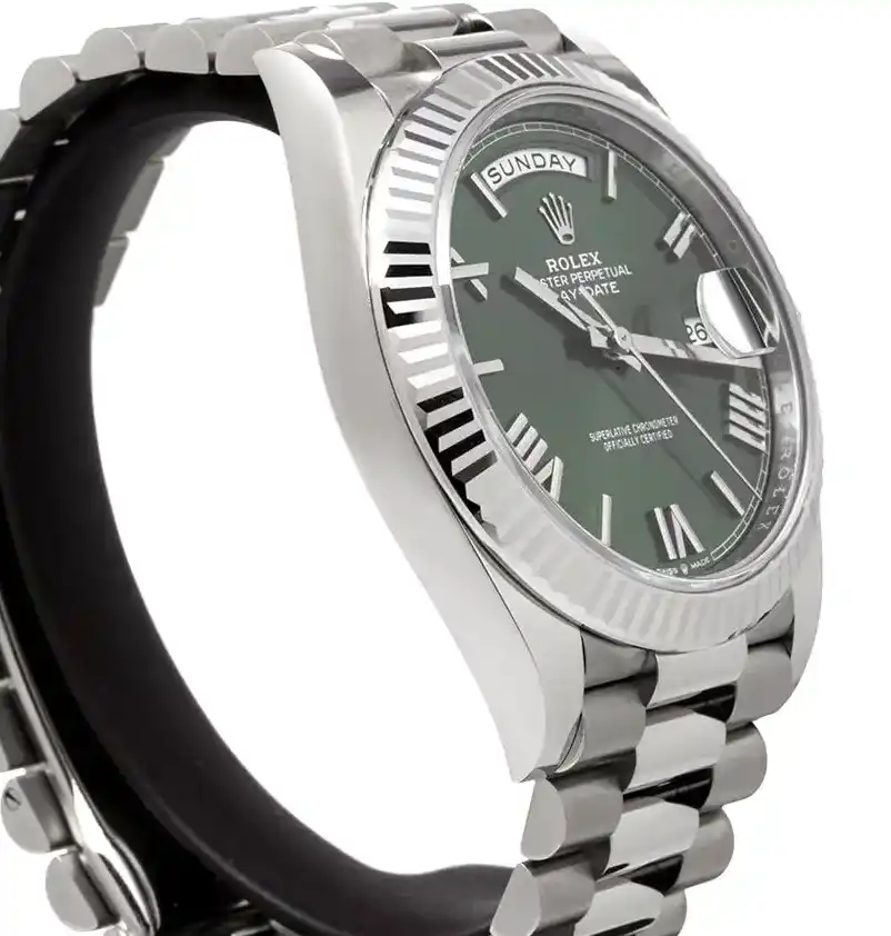 PrestigiousJewelrys Rolex Day-Date 228239 White Gold