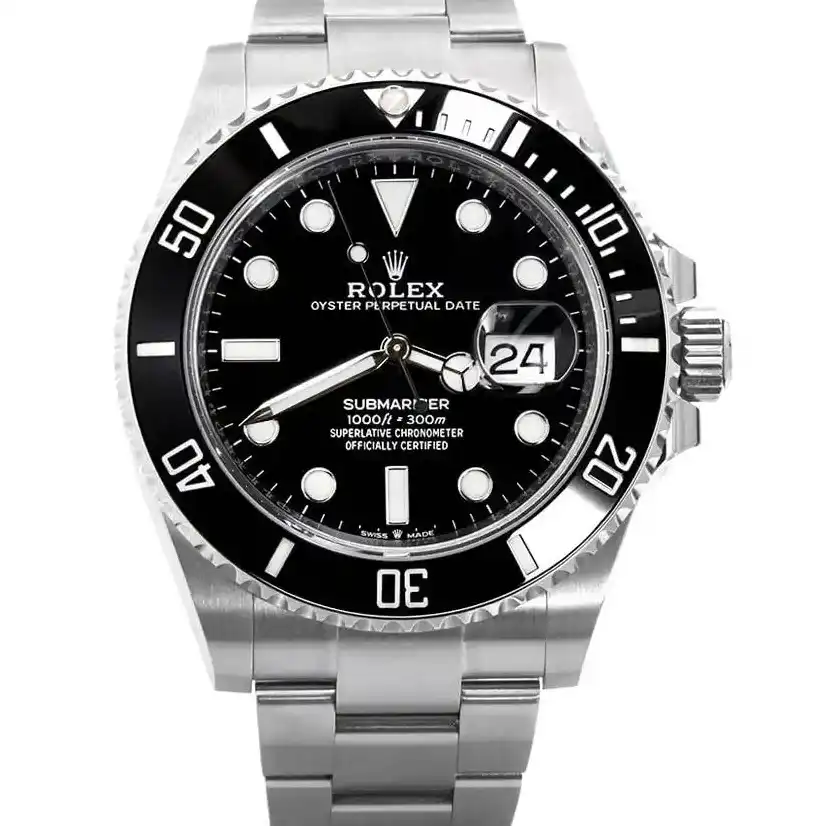 Prestigious Jewelrys Stainless Steel Rolex Submariner 126610LN