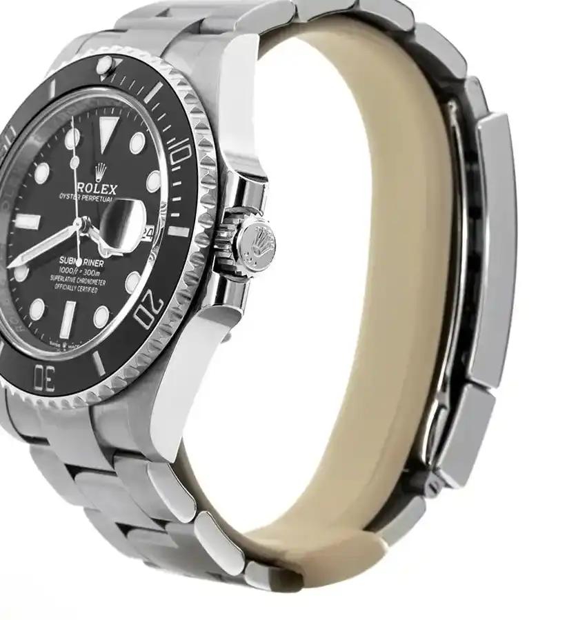 Prestigious Jewelrys Stainless Steel Rolex Submariner 126610LN